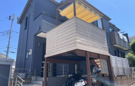 子供達の楽園デッキが完成しました！